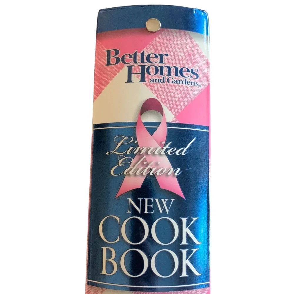 Better Homes & Gardens New Cook Book 5 Ring Pink 2005 Hardcover‎ illustrated